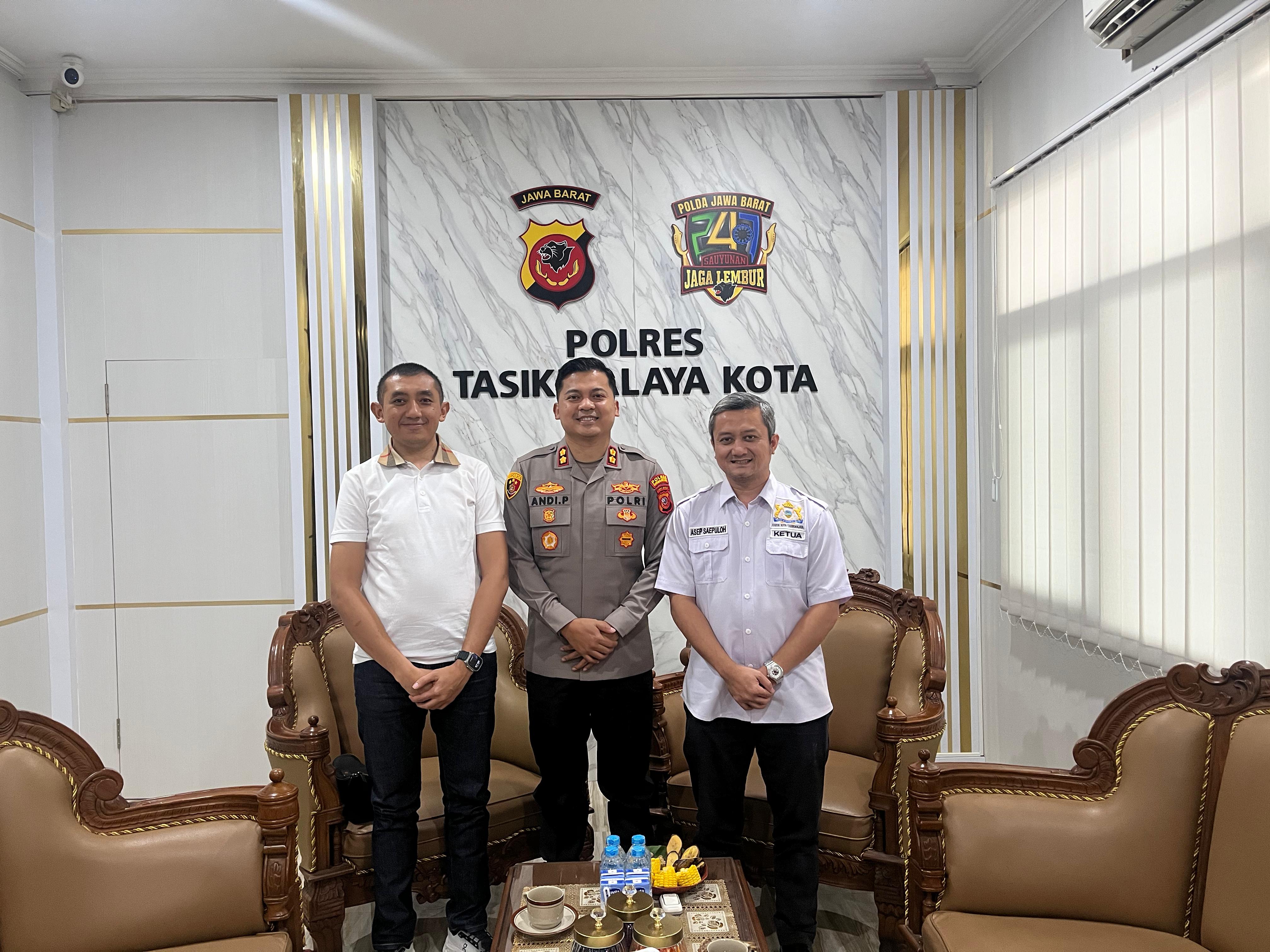 Kapolres Tasikmalaya Kota Laksanakan Silaturahmi MBK dan KADIN untuk Perkuat Sinergi Kamtibmas dan Perekonomian