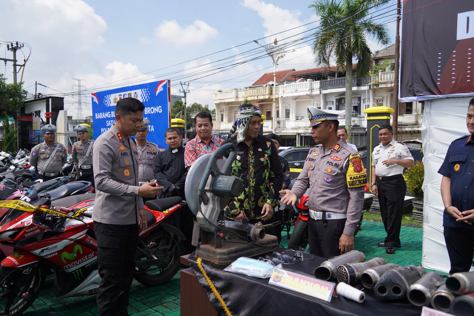 Operasi Keselamatan Lodaya 2026: Polres Tasikmalaya Kota Tindak Knalpot Brong dengan ETLE Statis dan Mobile