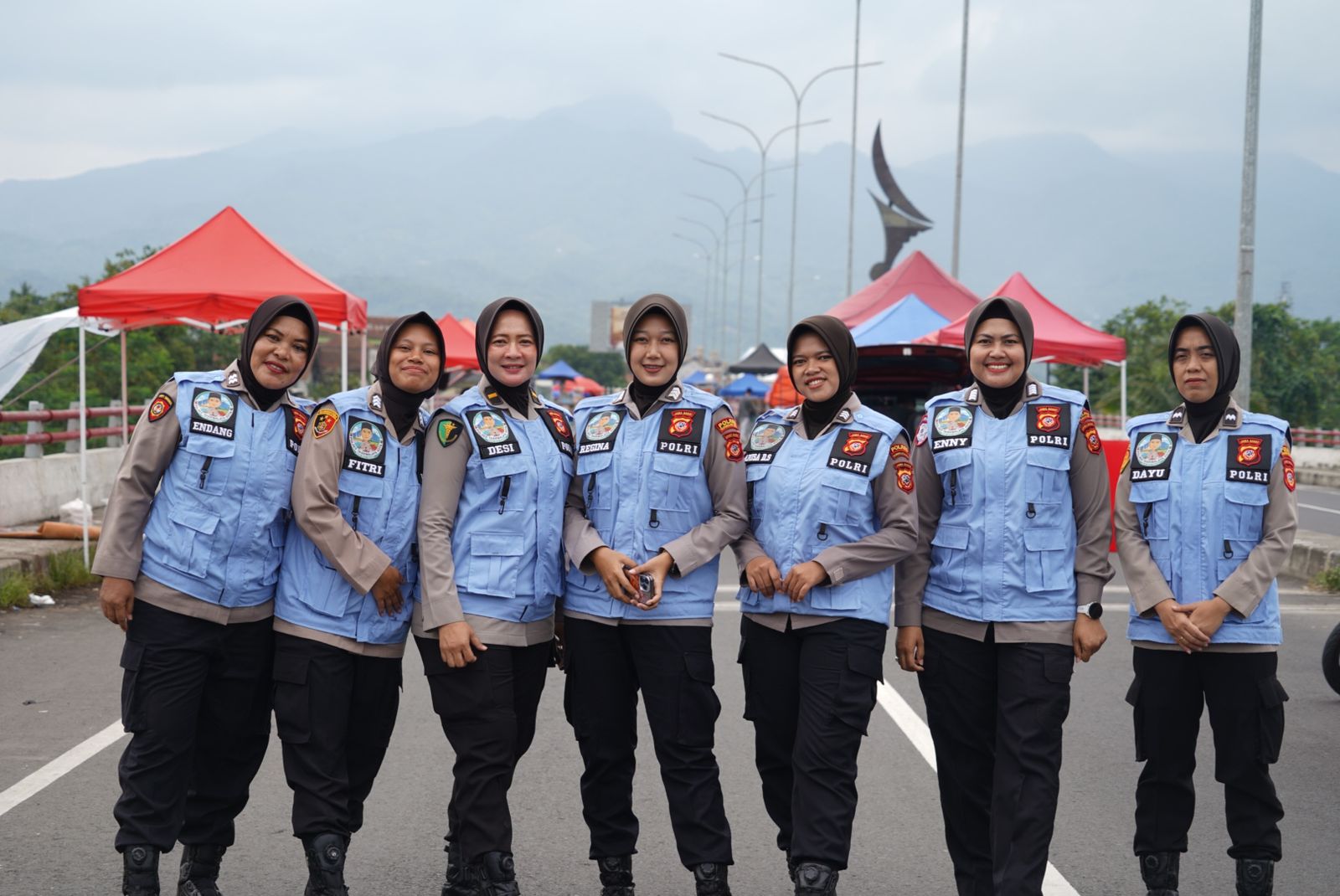 Patroli Mojang Lodaya, Polwan Polres Tasikmalaya Kota amankan ngabuburit masyarakat