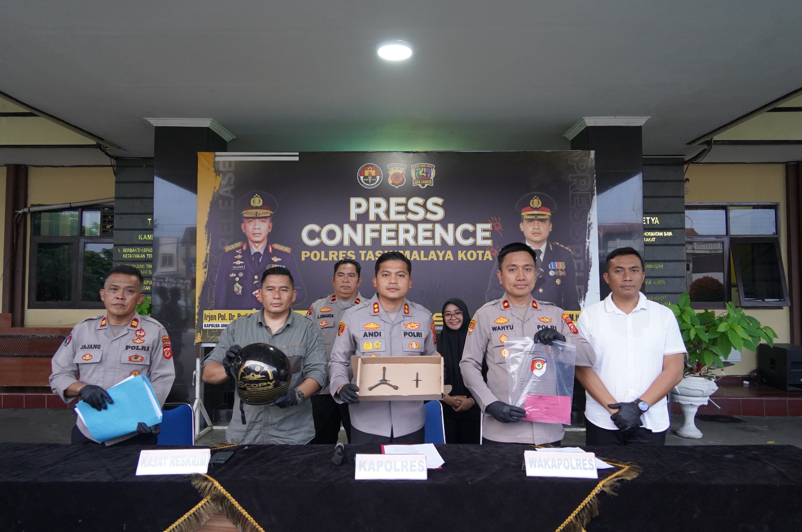 Operasi Jaran Lodaya 2026, Polres Tasikmalaya Kota Berhasil Ungkap Sembilan Kasus Curanmor