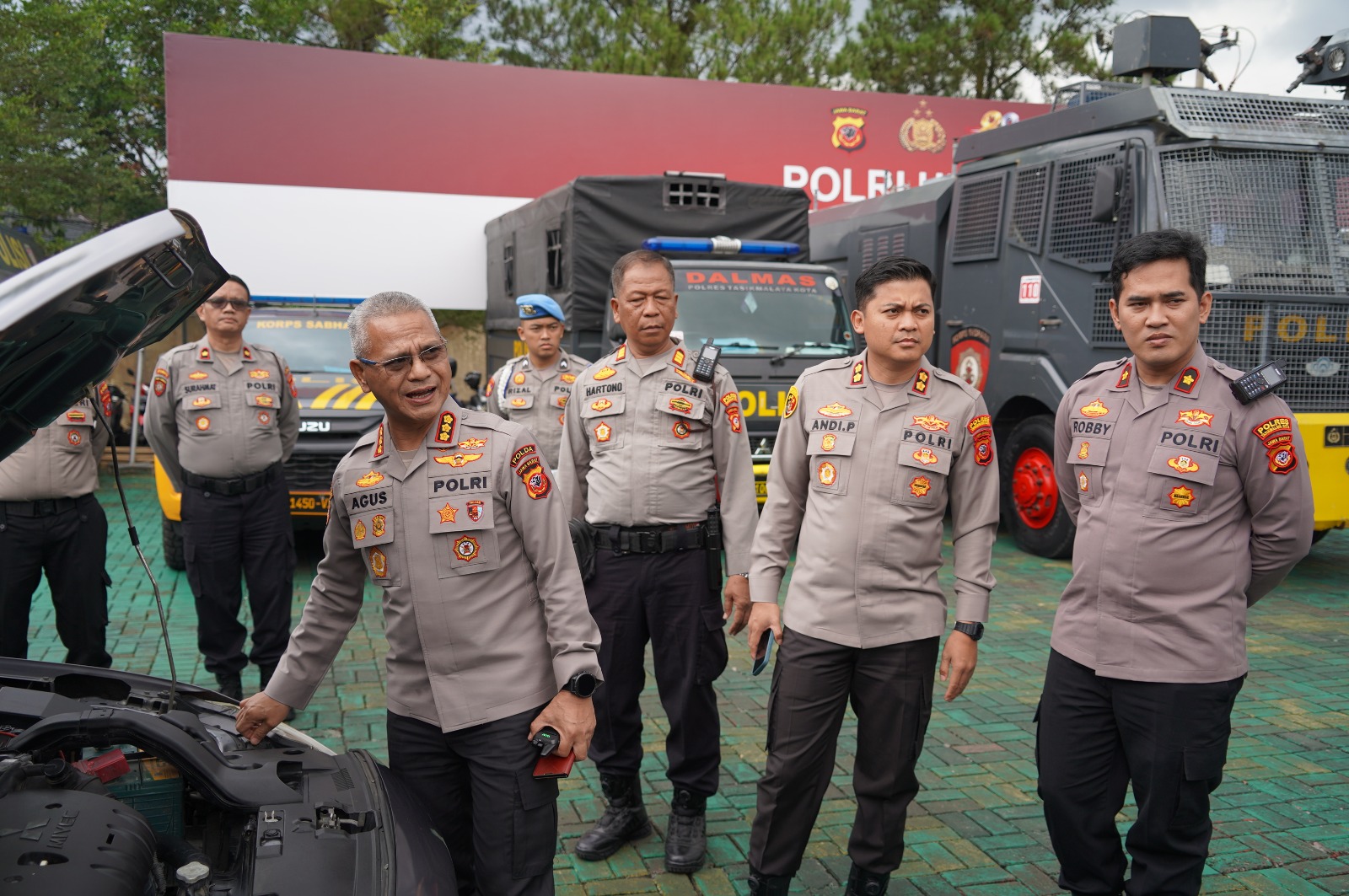 Dit Samapta Polda Jabar supervisi fungsi Samapta di Polres Tasikmalaya Kota